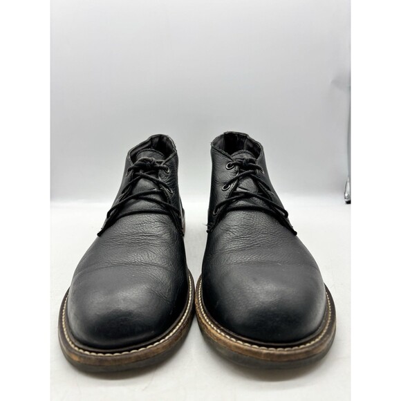 NAOT Pilot Chukka Boots Men’s Sz EU 44 10-10.5 Black Leather Lace Up Desert main image 6